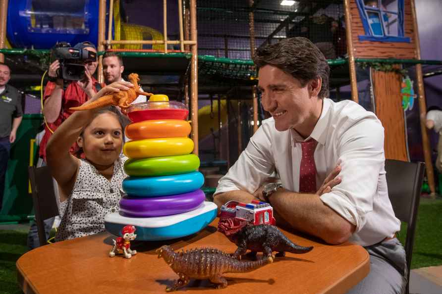 Canada Prime Minister Justin Trudeau five-years-old Genesis Ayala...