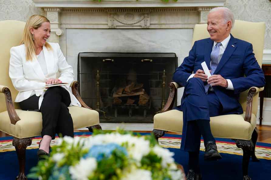 Joe Biden, Giorgia Meloni