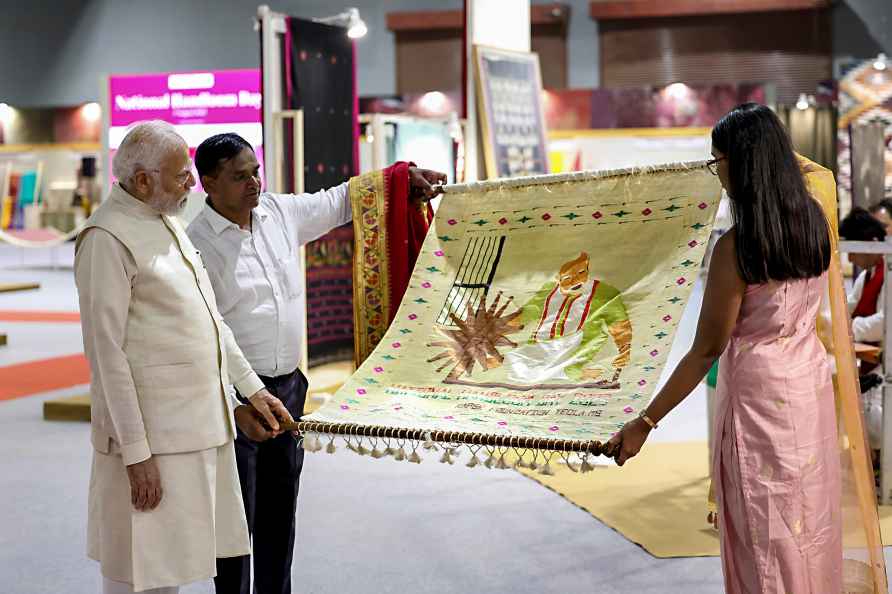 National Handloom Day: Exhibition at Pragati Maidan