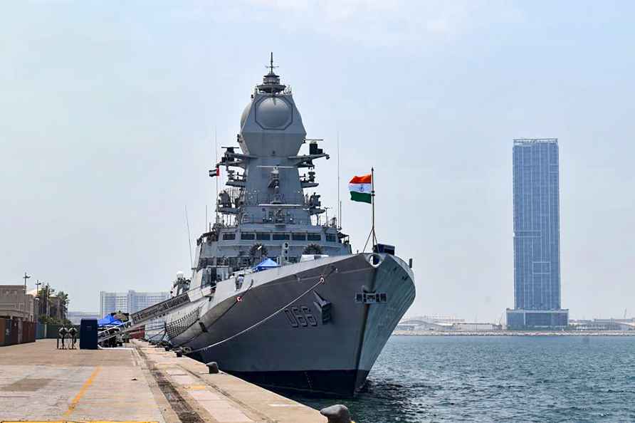 INS Visakhapatnam in Dubai