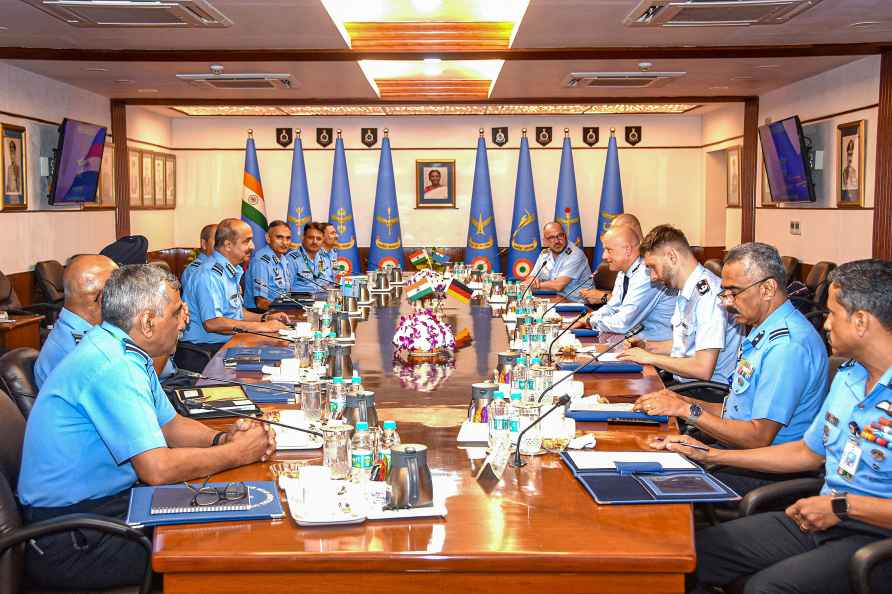 German Air Force chief in Delhi