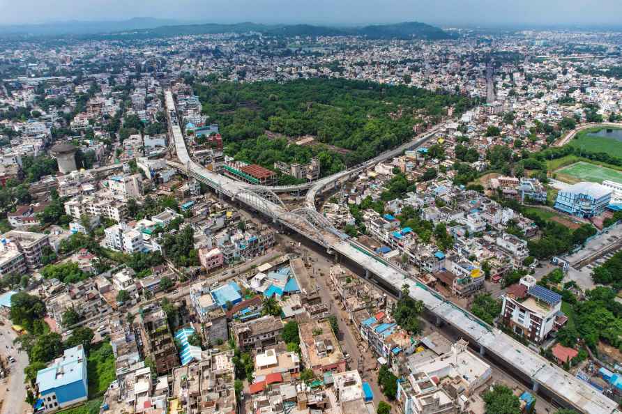 Damoh Naka-Madan Mahal flyover in MP