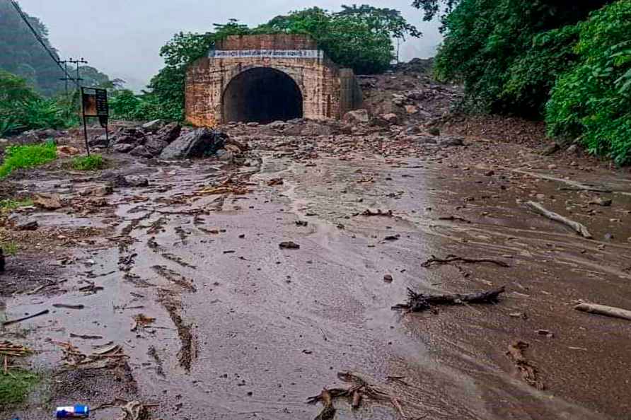 Weather: Landslide in Meghalaya after monsoon rain