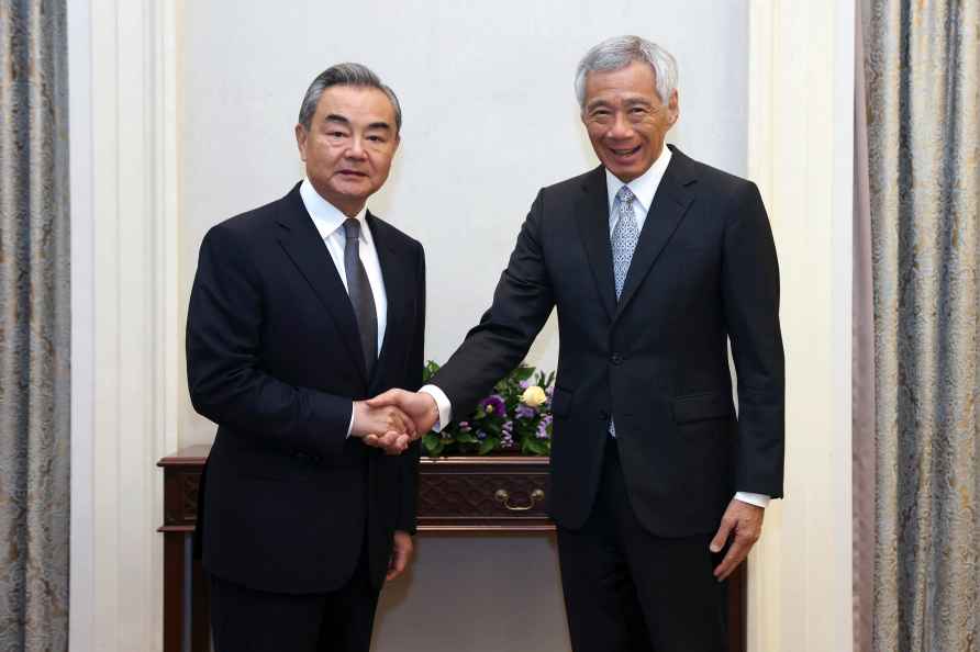 Wang Yi, Lee Hsien Loong