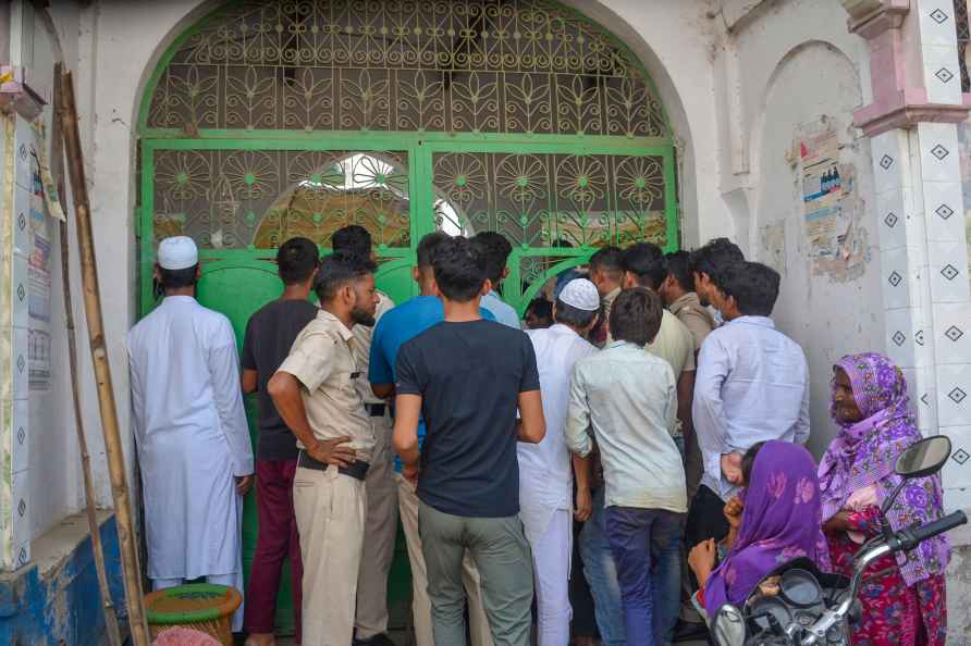 Security for Friday prayers in Nuh