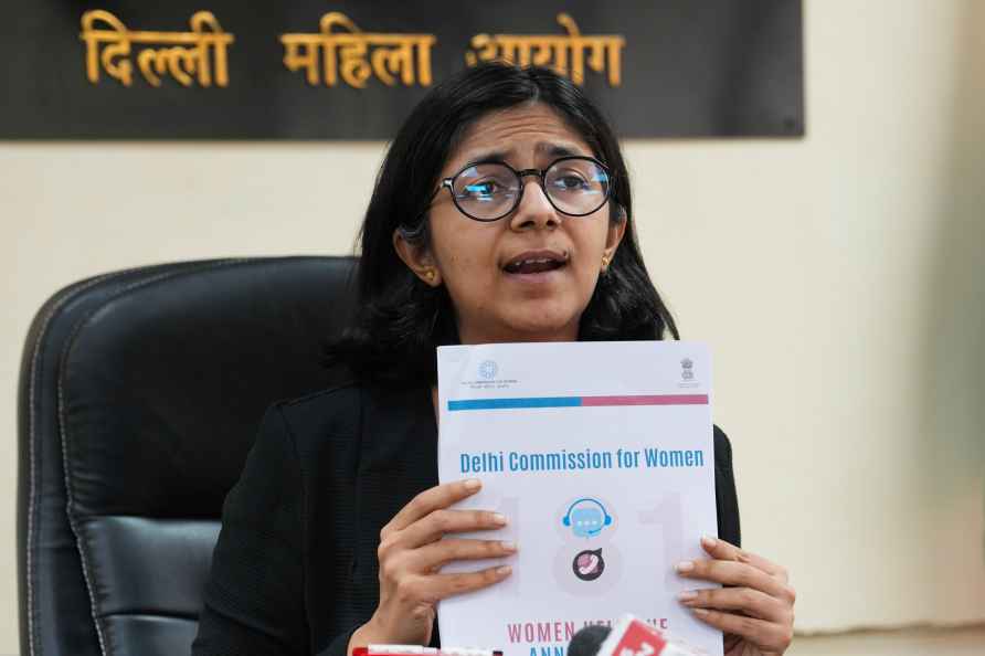 Swati Maliwal addresses media