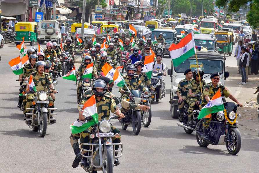 BSF's Tiranga rally in Bikaner