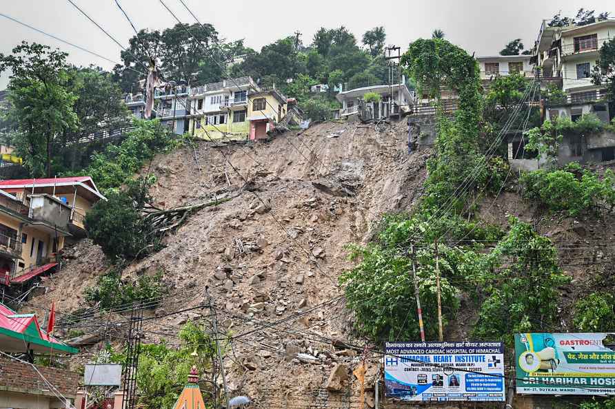 Chandigarh-Manali highway blocked by landslide