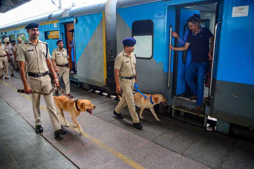 Security ahead of I-Day in Jalandhar