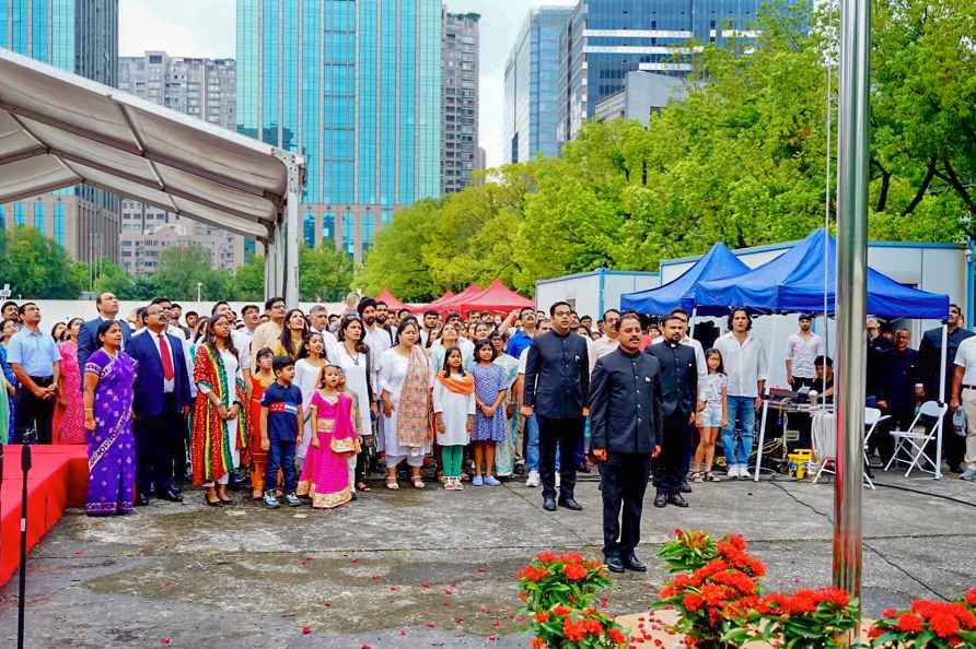 I-Day celebrations in Shanghai