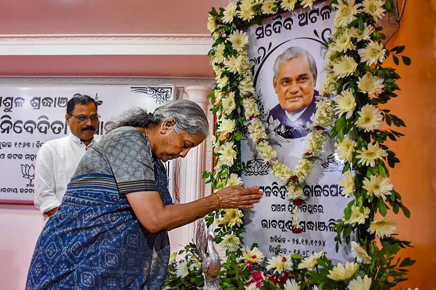 Kishan Reddy pays homage to Atal Bihari Vajpayee