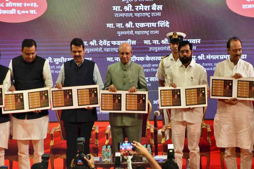 Eknath Shinde at an event