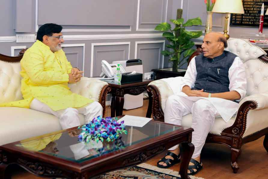 Praful Patel meets Rajnath Singh