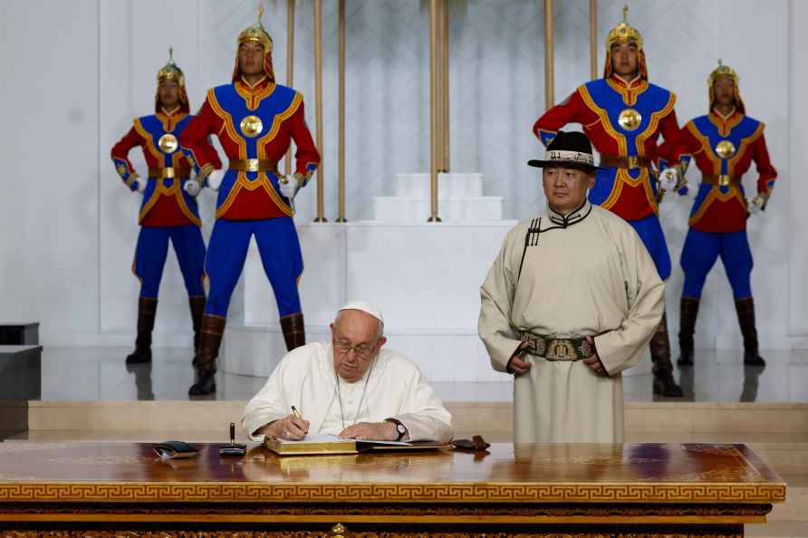 Pope Francis visits Mongolia