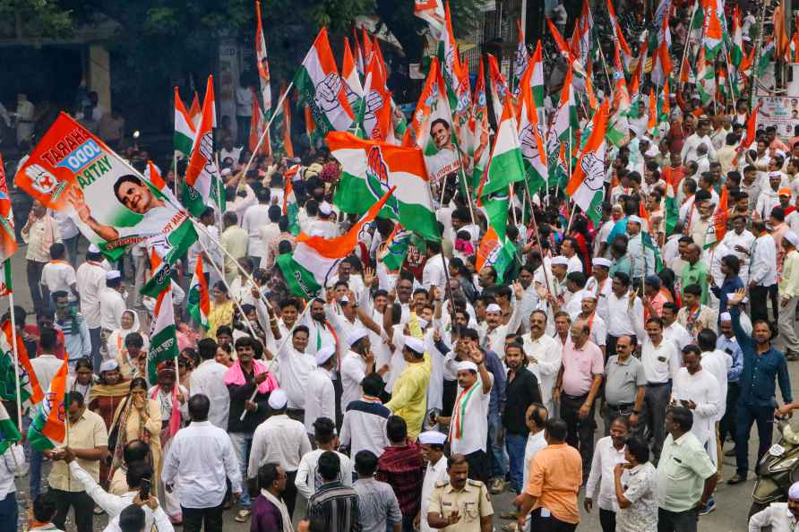 Congress Jan Samvad Yatra in Nagpur