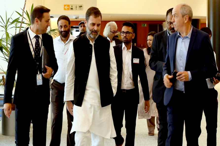 Rahul Gandhi in Belgium