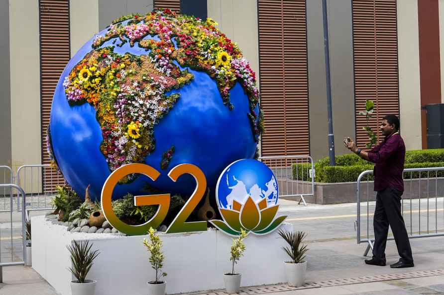 G20 Summit preparations at Bharat Mandapam