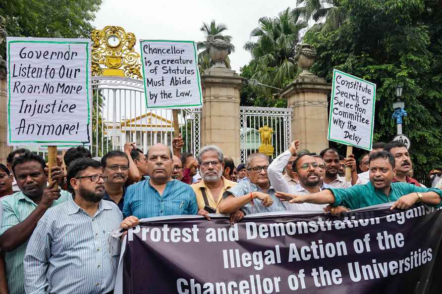 Educationists' Forum of Bengal protest