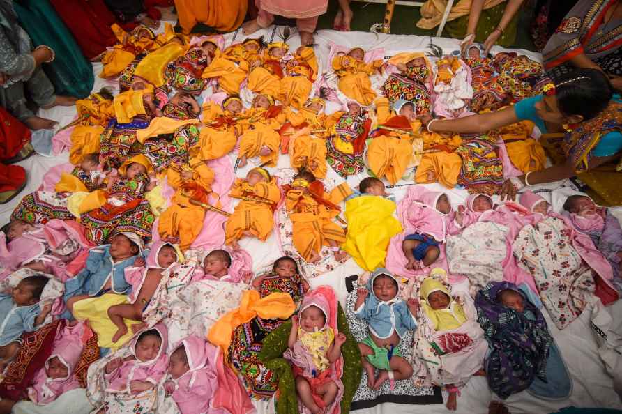 Infants born on Janmashtami