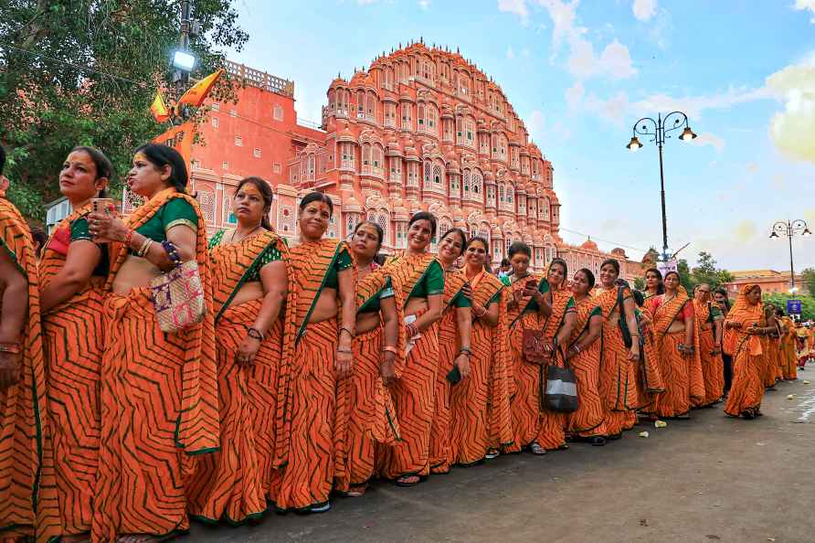 Janmashtami procession at Badi Chaupar