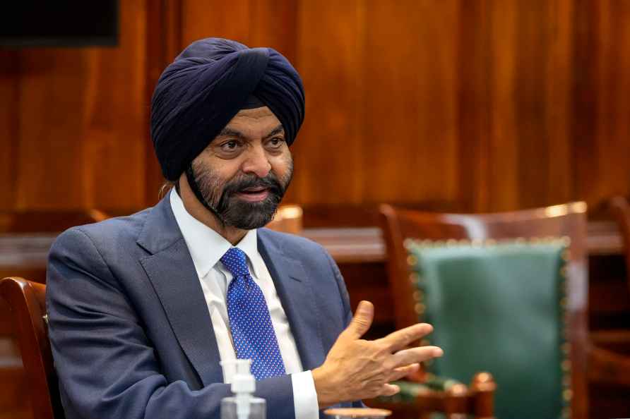 New Delhi: World Bank President Ajay Banga during a bilateral meeting...