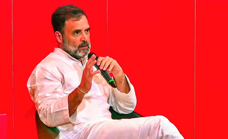 BJP seems to be irritated with Oppn alliance name INDIA: Rahul