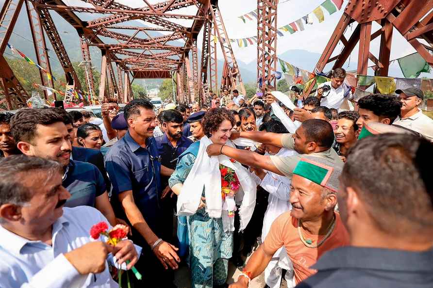 Priyanka Gandhi Vadra in Kullu