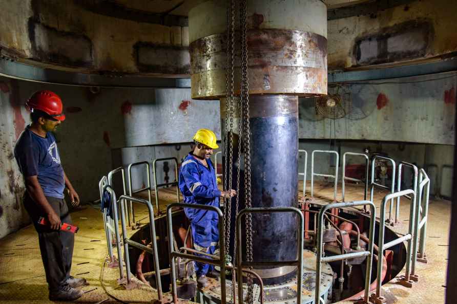 Edula reservoir pump house in Telangana