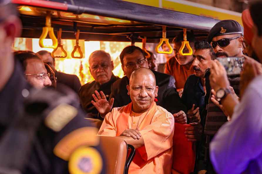 Yogi Adityanath at UP International Trade Show