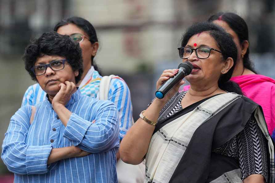 TMC Mahila Morcha protest in Kolkata