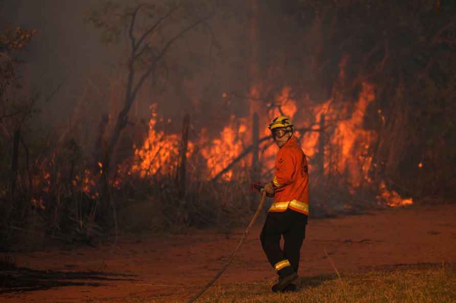 Fire in the Aguas Emendadas Ecological Station