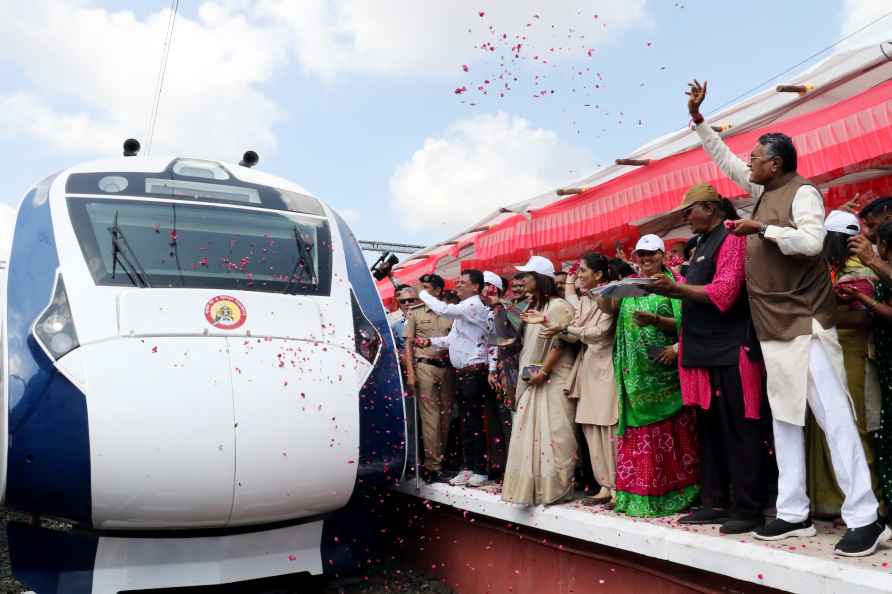 Jamanagar-Ahmedabad Vande Bharat train