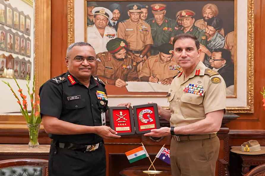 IPACC 2023: Gen Manoj Pande with Australian Army chief