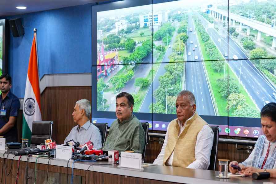 Nitin Gadkari press briefing in Delhi