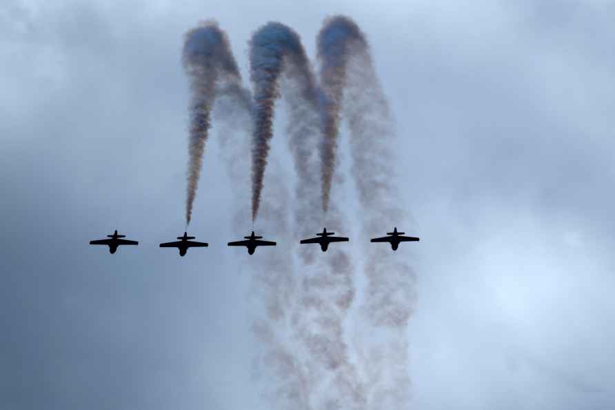 Canadian Snowbirds performs