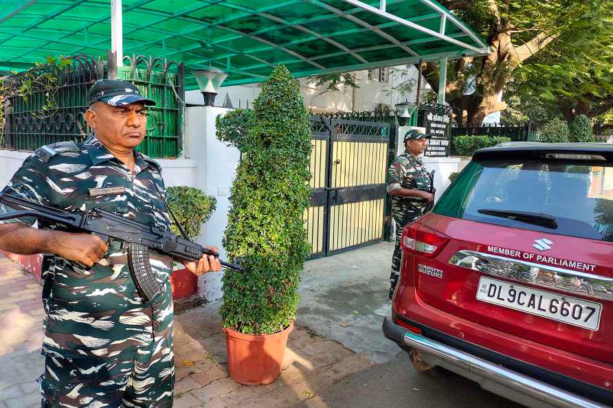 ED raids at Sanjay Singh's residence