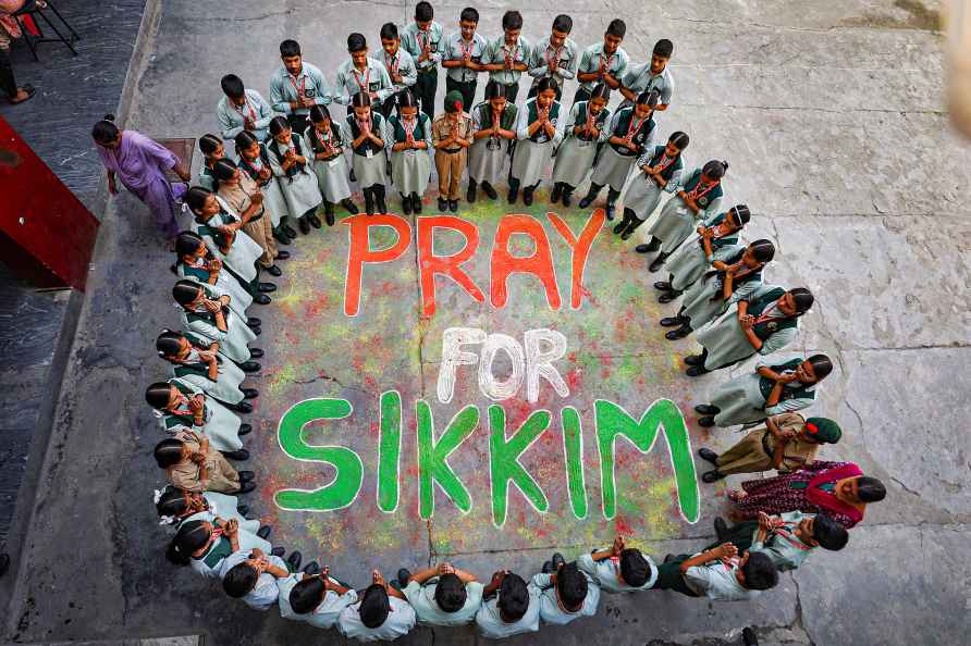 Prayers for Sikkim flood victims