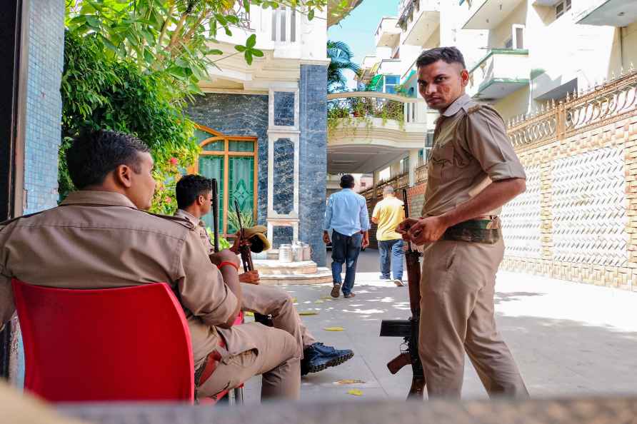 Kanpur: Income Tax Department team conducts raids at the premises...