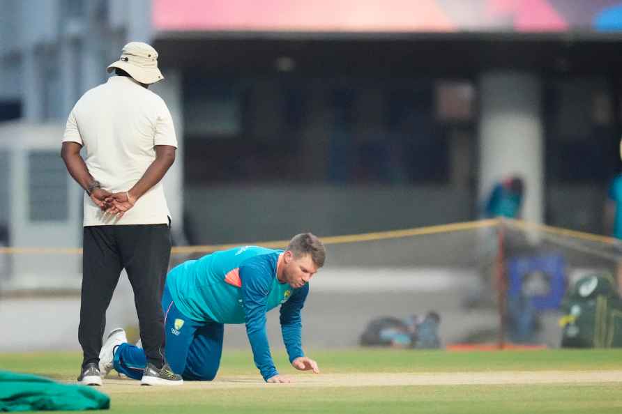 Cricket World Cup:Team Australia Practice session