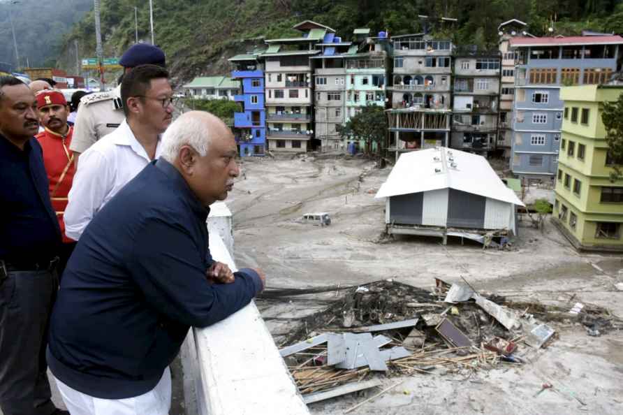 Rangpo: Sikkim High Court Chief Justice Biswanath Somadder inspects...