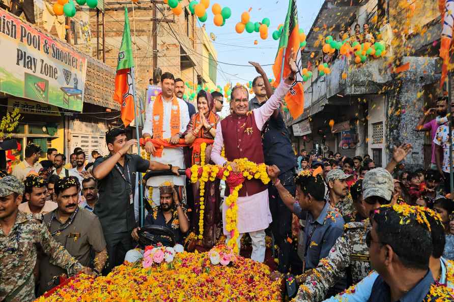 Shivraj Chouhan at rally