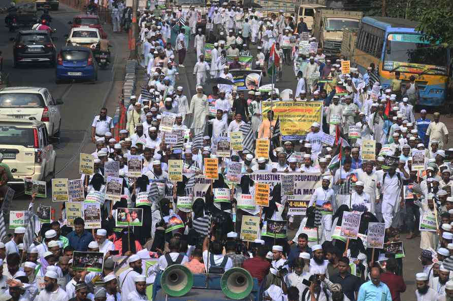 Protest over Israel-Palestine conflict