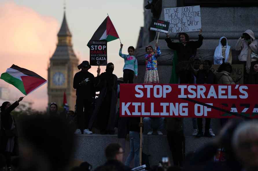 Pro-Palestinian demonstration in London