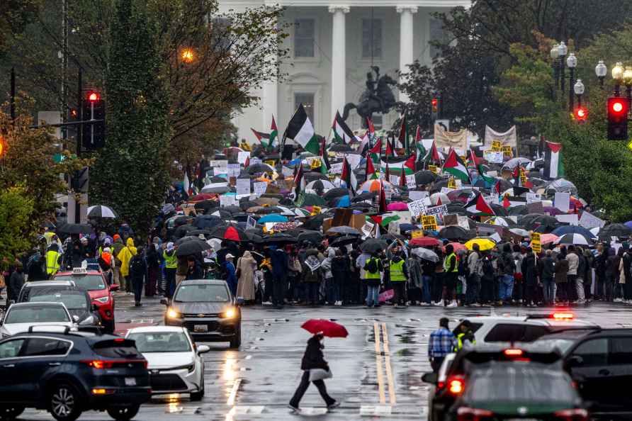 Pro-Palestine demonstration in Washington