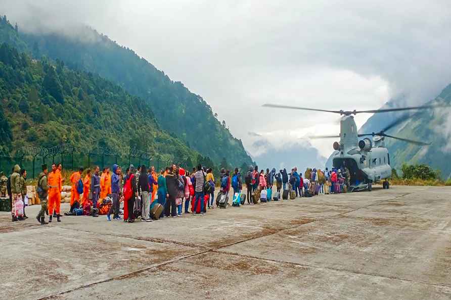 **EDS: IMAGE VIA DEFENCE PRO** Gangtok: Indian Air Force (IAF) personnel...