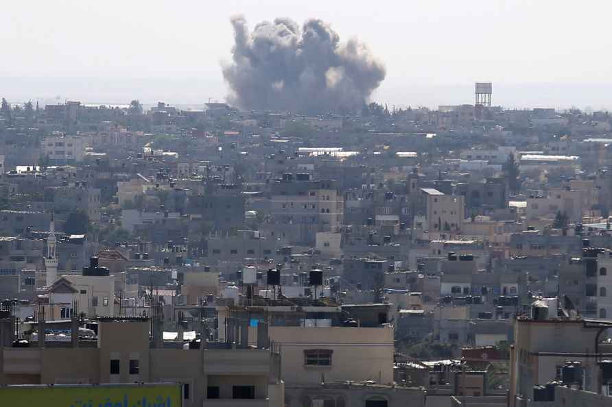 Israeli airstrike in Rafah, Gaza Strip