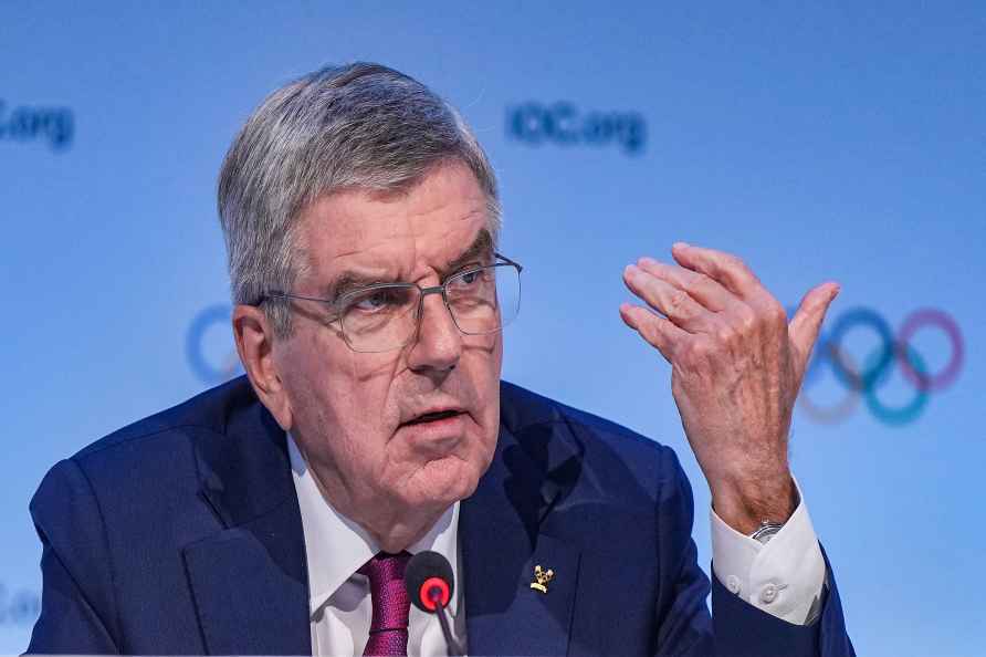 IOC President Thomas Bach press conference