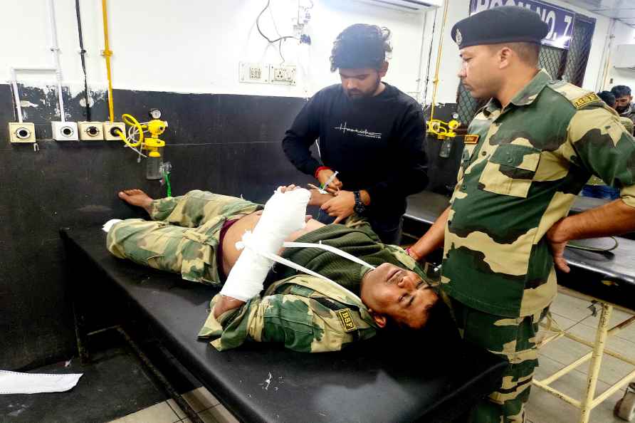 BSF jawans injured during gunfire in JK