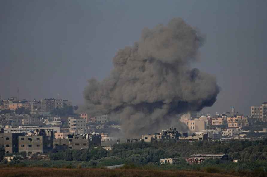 Israeli airstrike at Gaza Strip