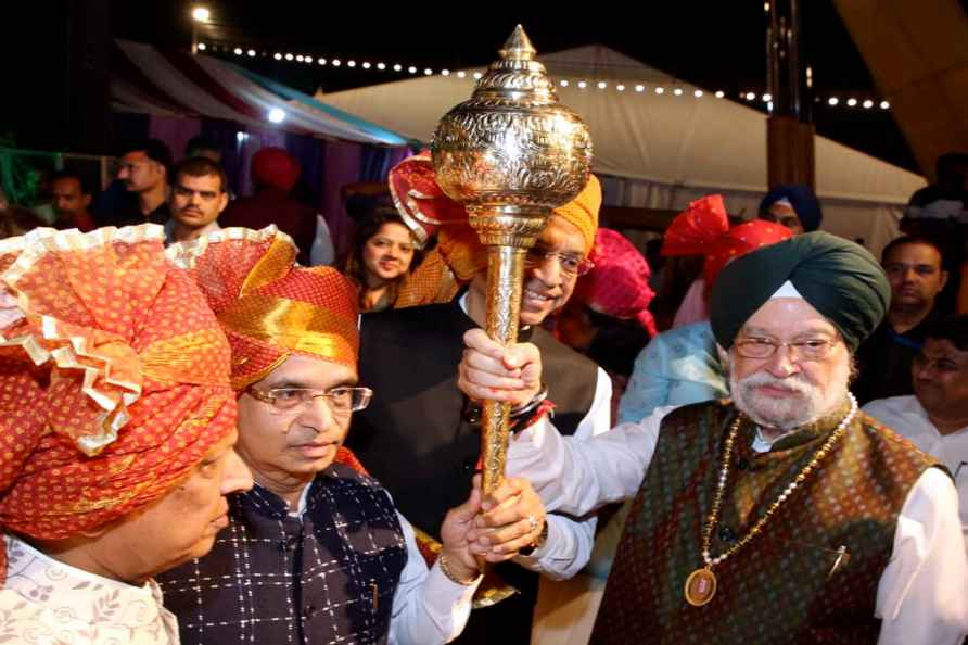 Hardeep Singh Puri at Lav Kush Ramlila